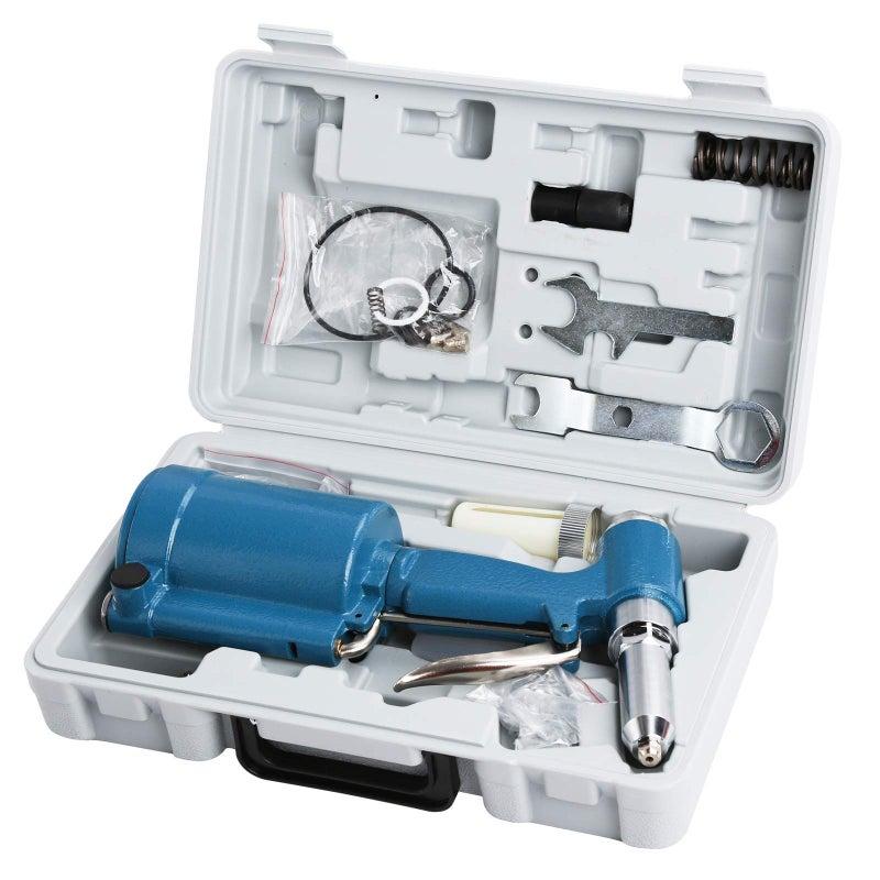WINTOOLS Pneumatic Air Hydraulic Pop Rivet Gun Riveter Riveting Tool w/Case - Image 2